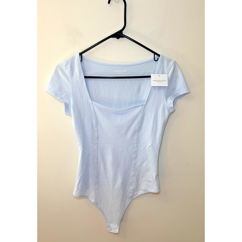 American Eagle Bodysuit Size medium Baby Blue